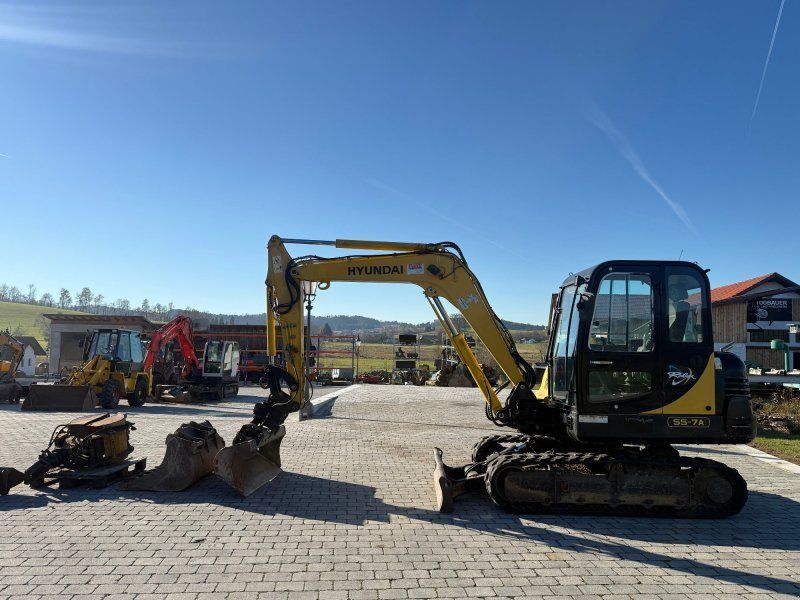 Hyundai Robex X55-7A mit Zubehör