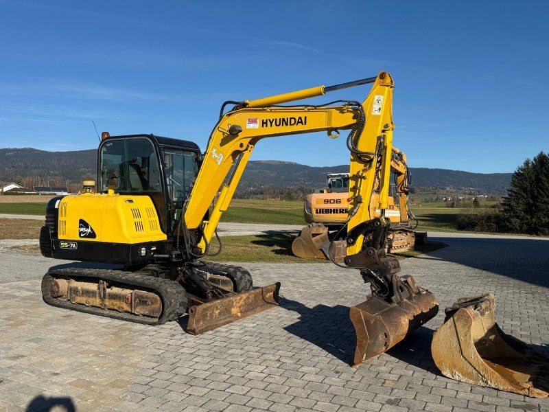 Hyundai Robex X55-7A mit Zubehör