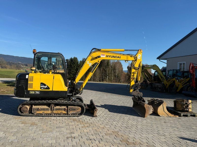 Hyundai Robex X55-7A mit Zubehör