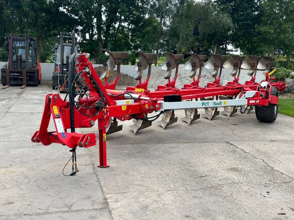 Pottinger S 650 P N 8 schaar wentelploeg Ploeg Getrokken ploeg