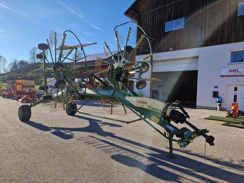 Krone TS 680 Twin mit hydraulischer Kreiselfixierung