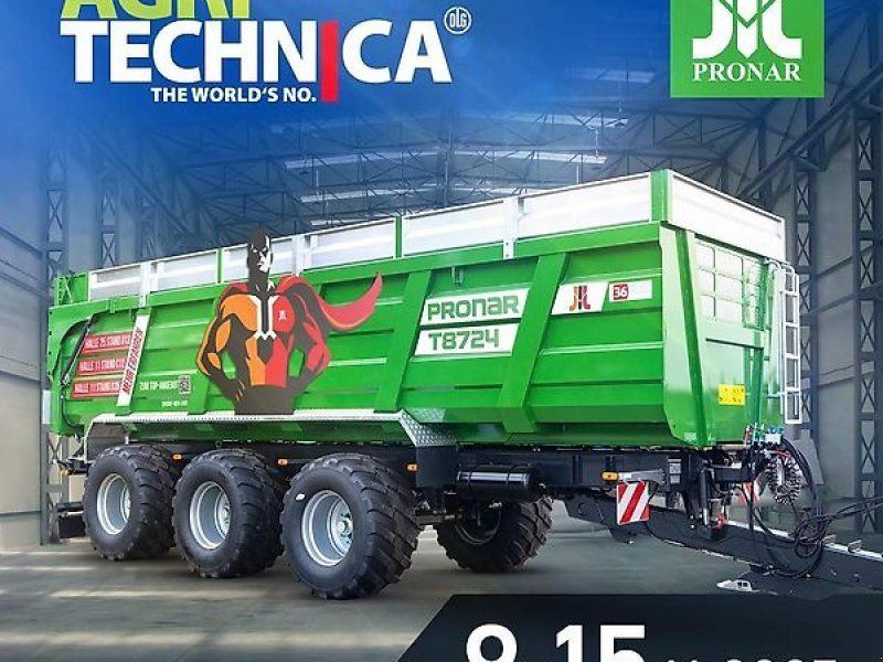 Pronar T 8724 Muldenkipper 34to AGRITECHNICA Maschine; Hydraulisches Fa