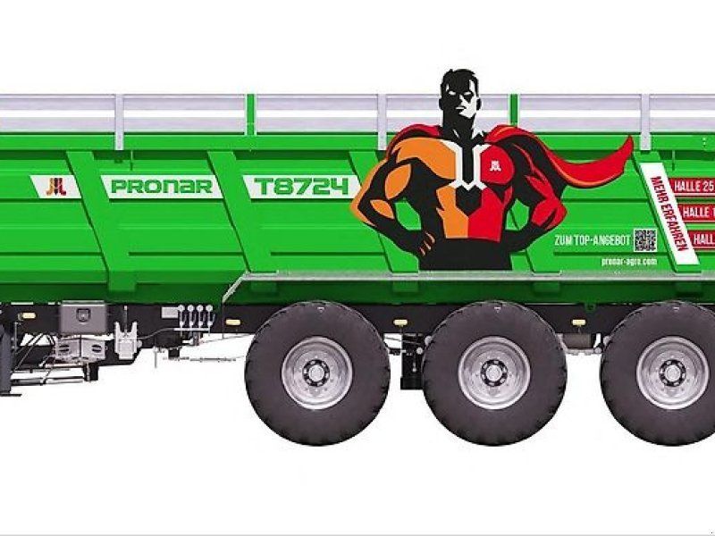 Pronar T 8724 Muldenkipper 34to AGRITECHNICA Maschine; Hydraulisches Fa