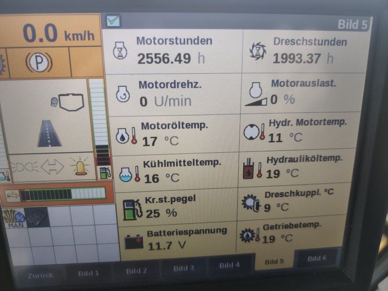 New Holland CR 9090ohne Schneidwerk