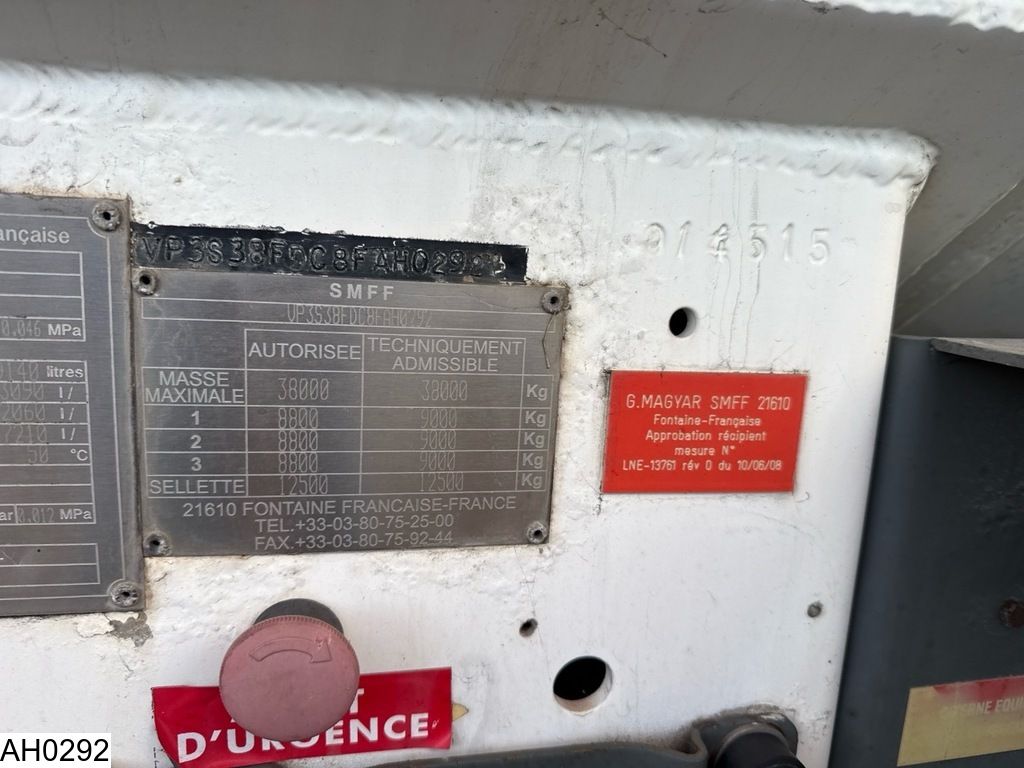 Magyar Fuel 39140 liter, 9 Comp