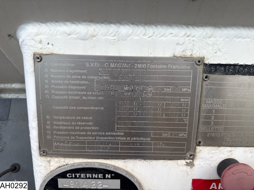 Magyar Fuel 39140 liter, 9 Comp