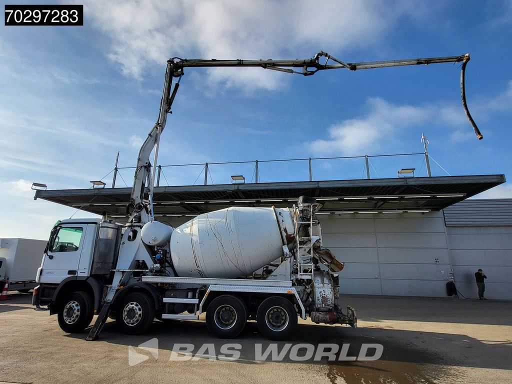 Mercedes Actros 3241 8X4 Mecbo M3-23.3/100-BZ 7m3 PUMI Big-Axle Steelsuspension Automatic Euro 4