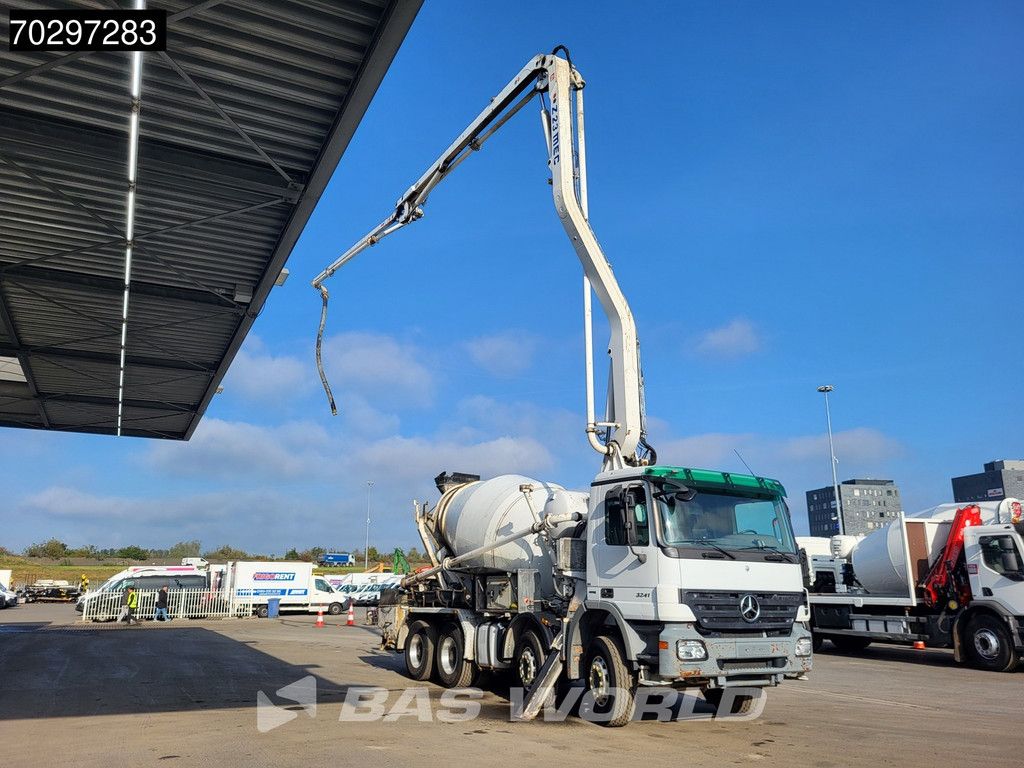 Mercedes Actros 3241 8X4 Mecbo M3-23.3/100-BZ 7m3 PUMI Big-Axle Steelsuspension Automatic Euro 4