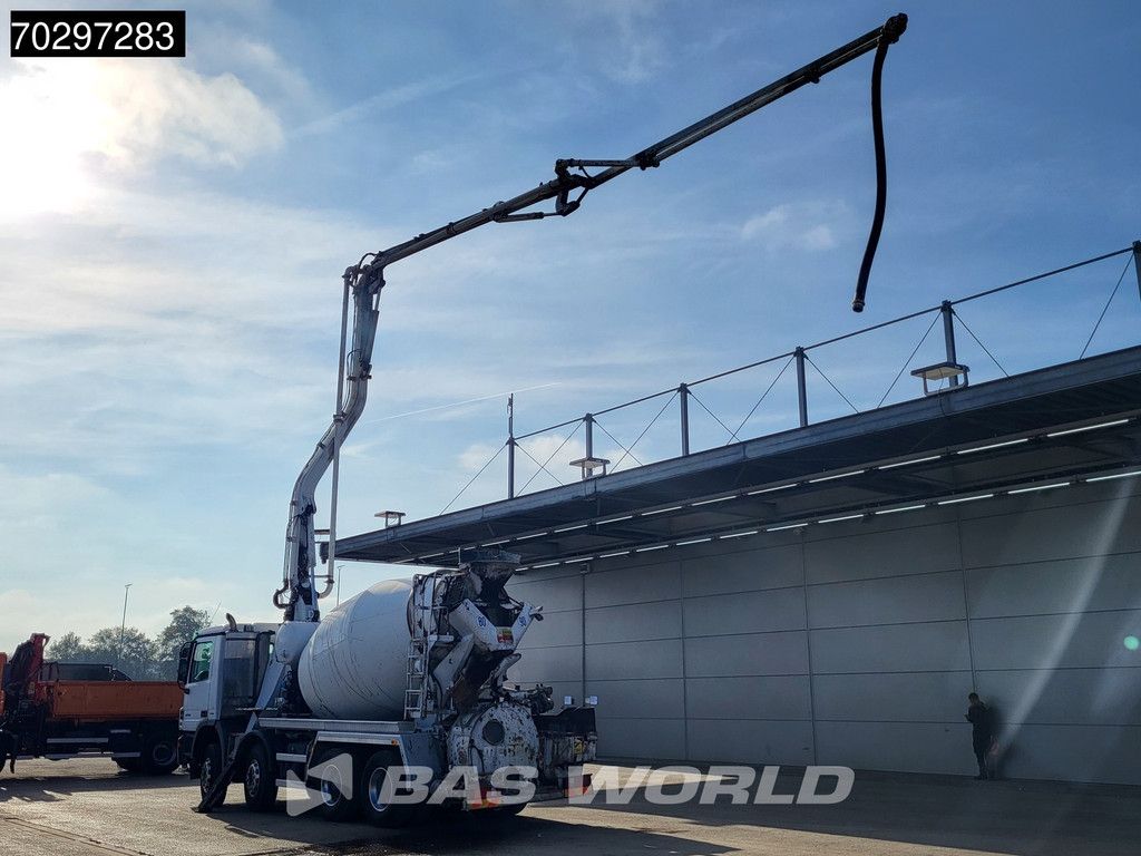 Mercedes Actros 3241 8X4 Mecbo M3-23.3/100-BZ 7m3 PUMI Big-Axle Steelsuspension Automatic Euro 4