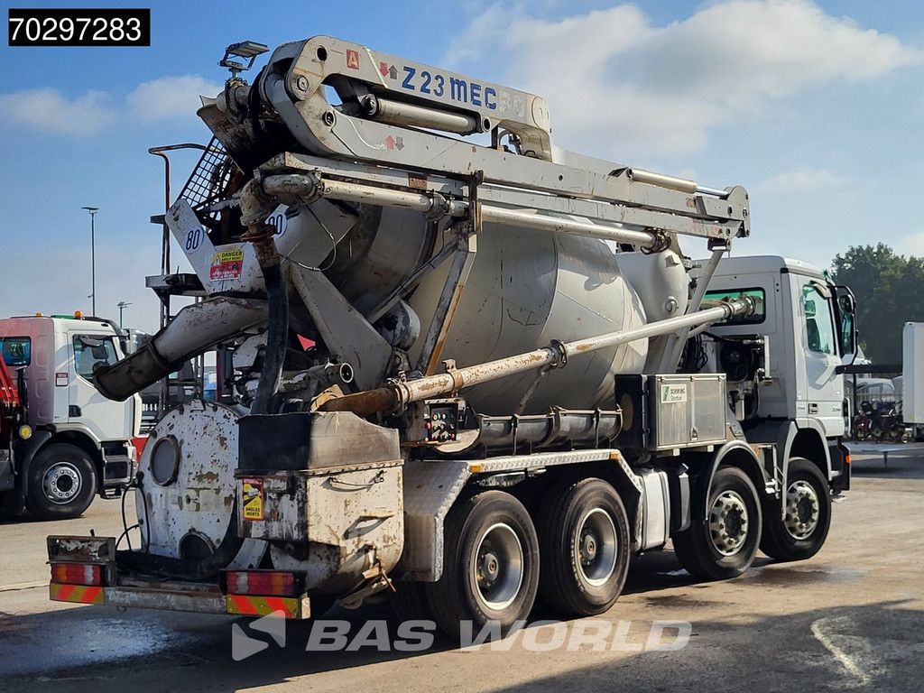 Mercedes Actros 3241 8X4 Mecbo M3-23.3/100-BZ 7m3 PUMI Big-Axle Steelsuspension Automatic Euro 4