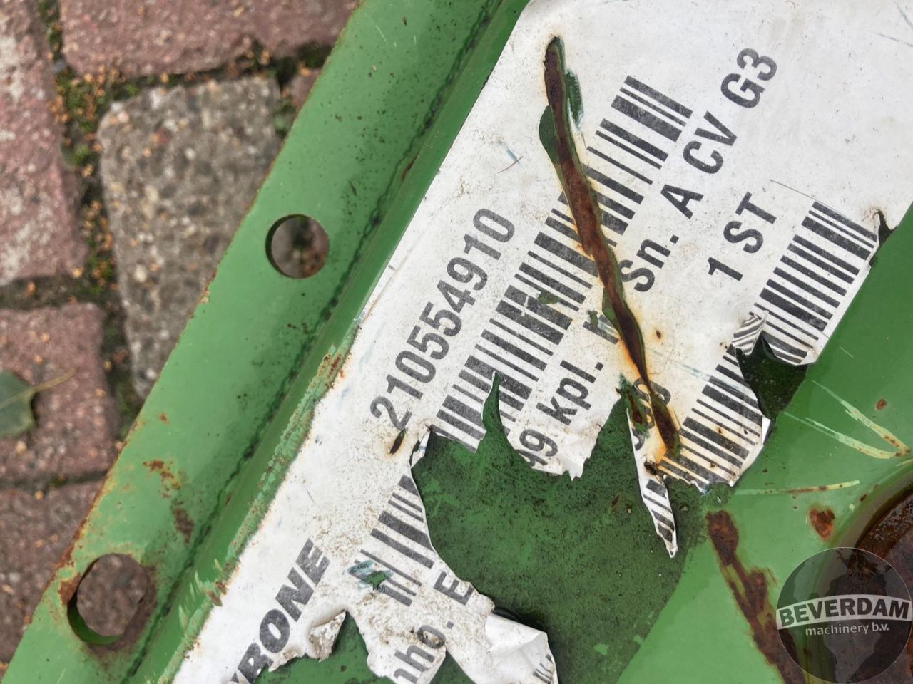 Krone maaibalken B1050 CV Collect