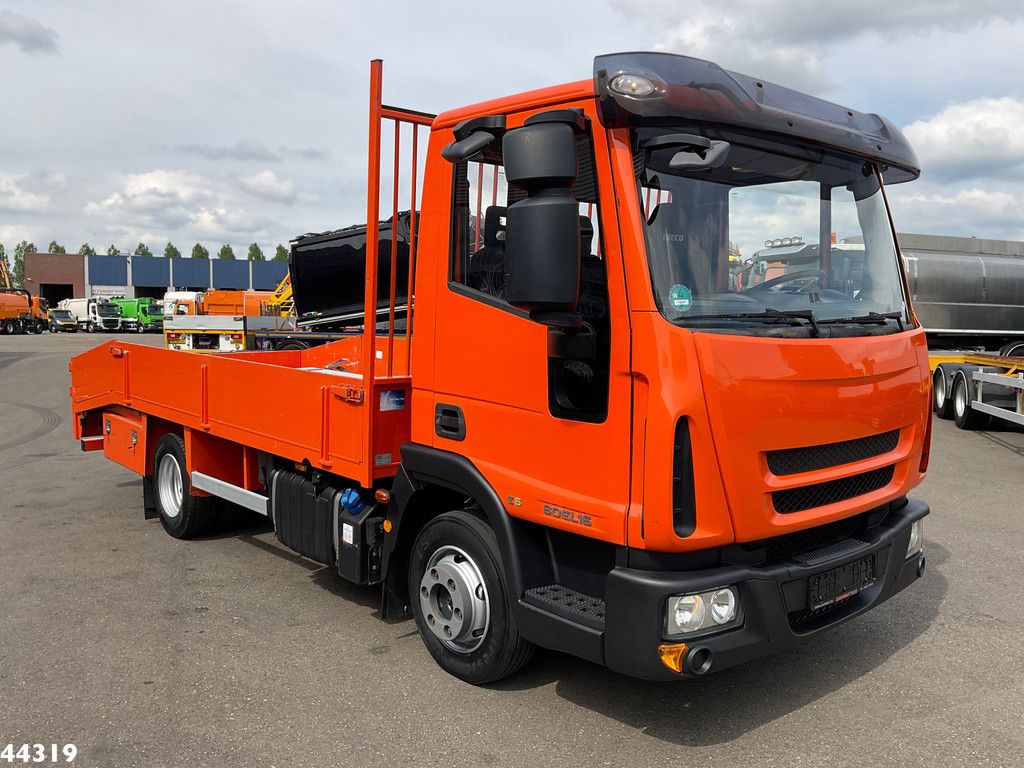 Iveco Eurocargo 80EL16 Euro 6 Autotransporter met oprijrampen Just 133.305 km!