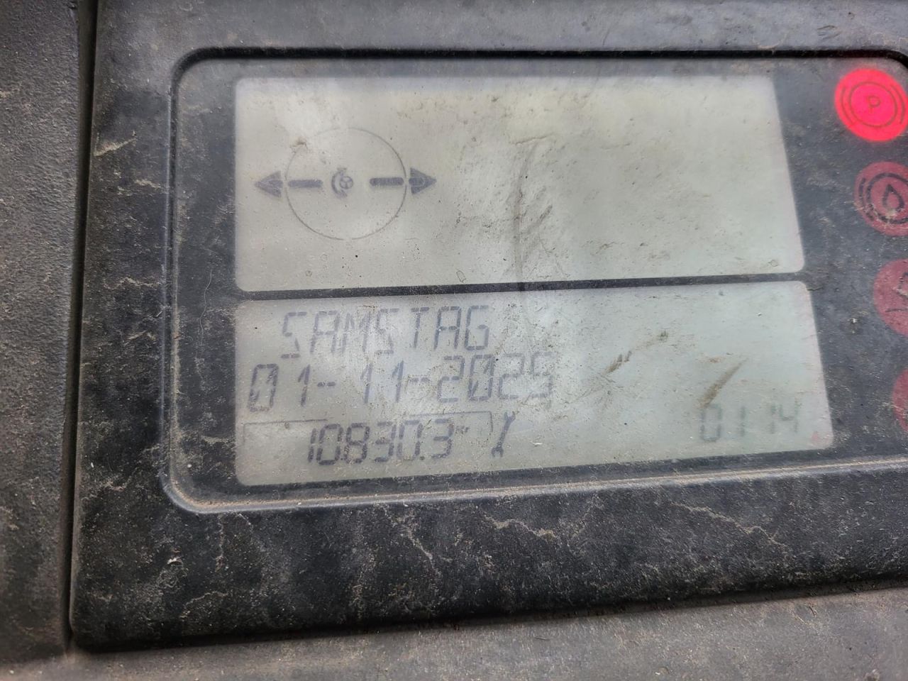 Linde R12 reachtruck