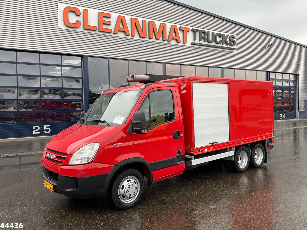 Iveco Daily 40C18 + Veldhuizen oplegger ROM Hogedrukinstallatie