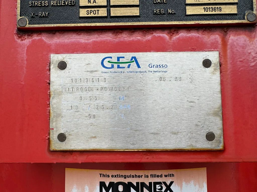 DAF 55 230ATI **NITROGEN POWDER FIRETRUCK-TOPSHAPE**