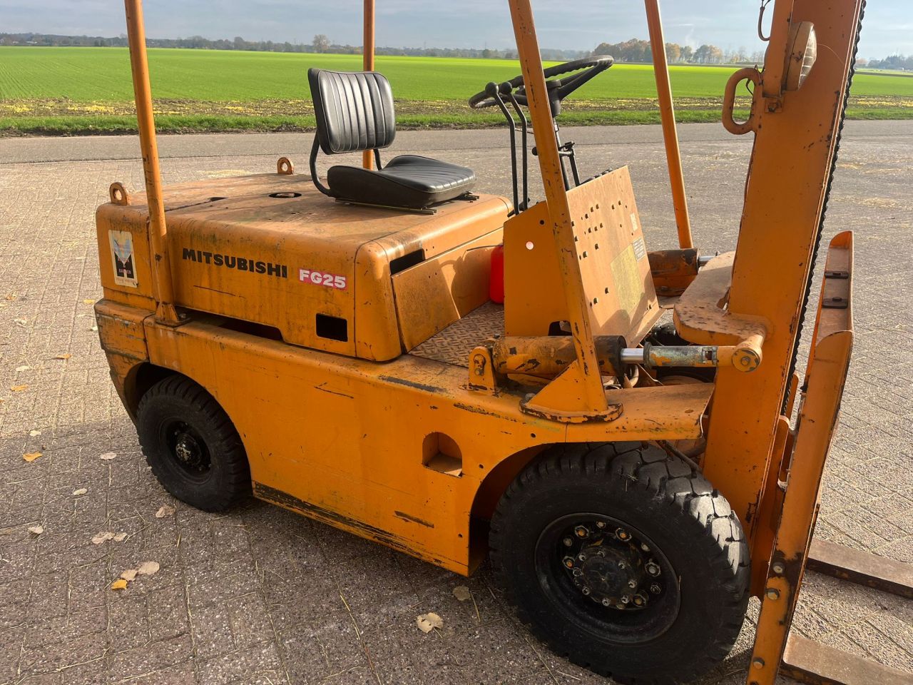 Mitsubishi FG25 Heftruck | Benzine | 1990 | 1059U | 2.5T | 370CM