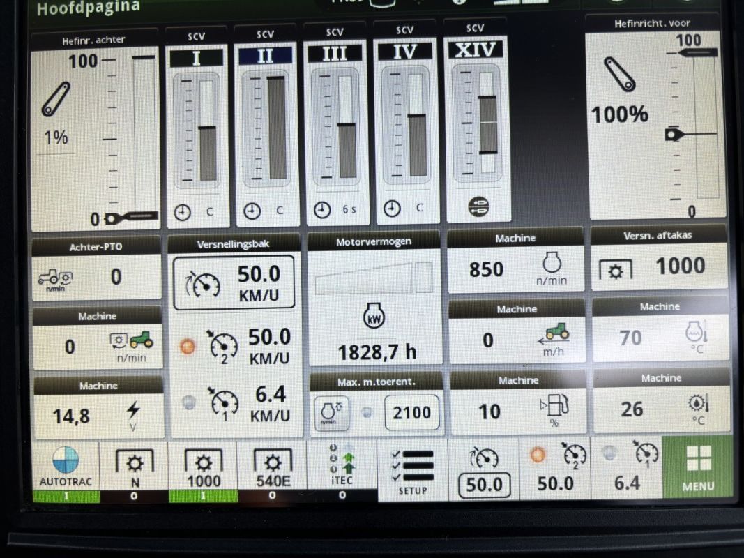 John Deere 6155R Ultimate 1850 uur Commandpro