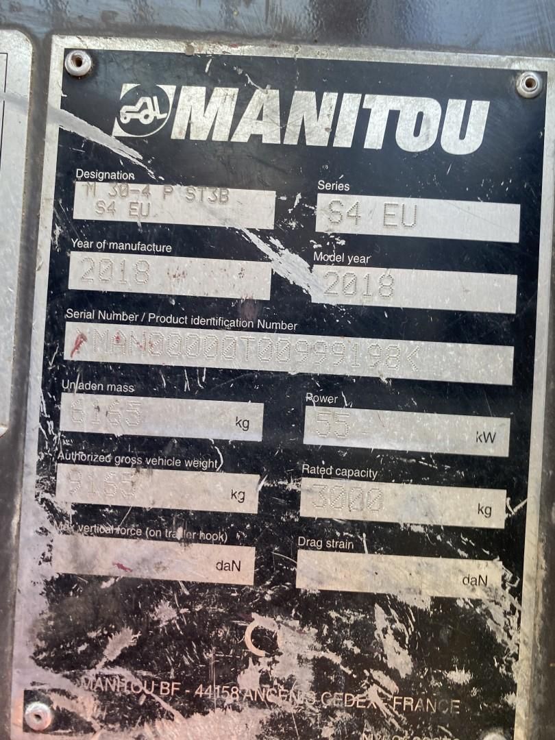 Manitou M 30-4 ST3B ST3B MH14088-A