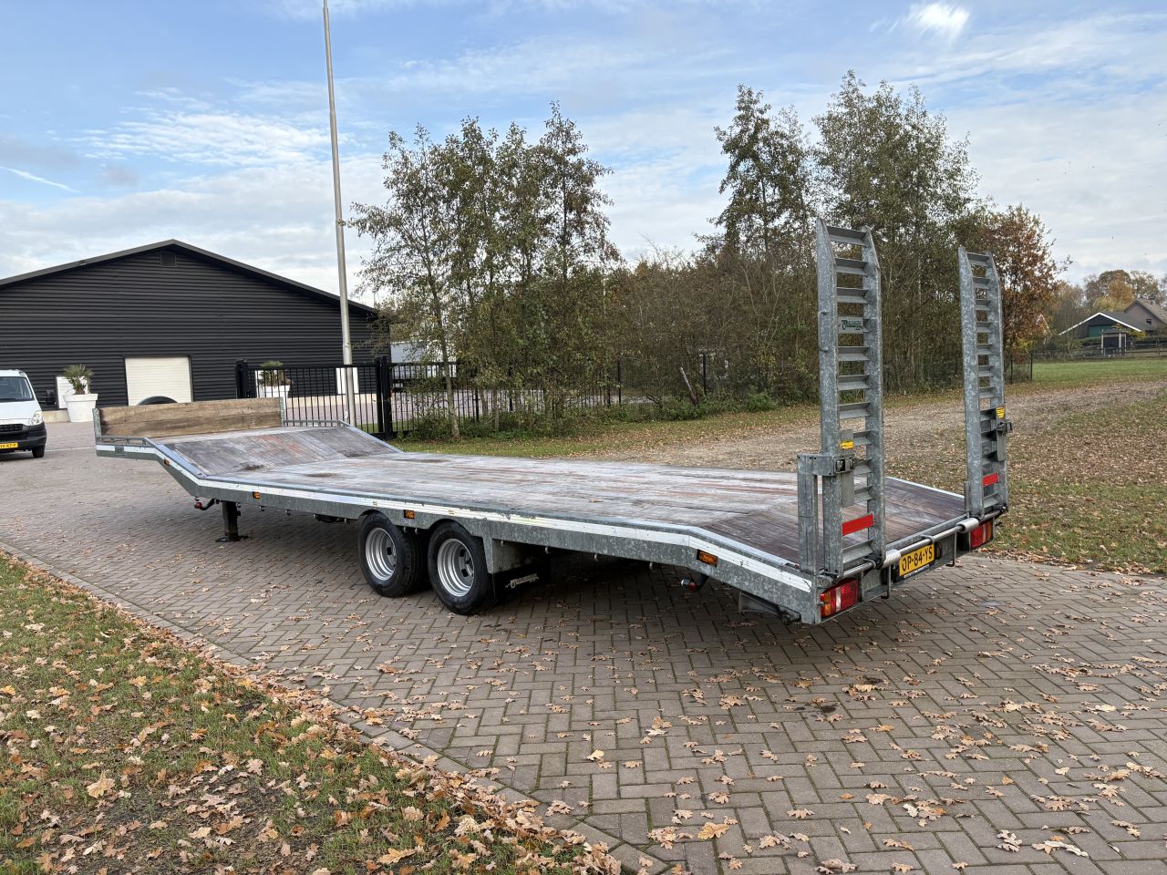 Be oplegger semi dieplader Veldhuizen 10 TON (2.35 BREED