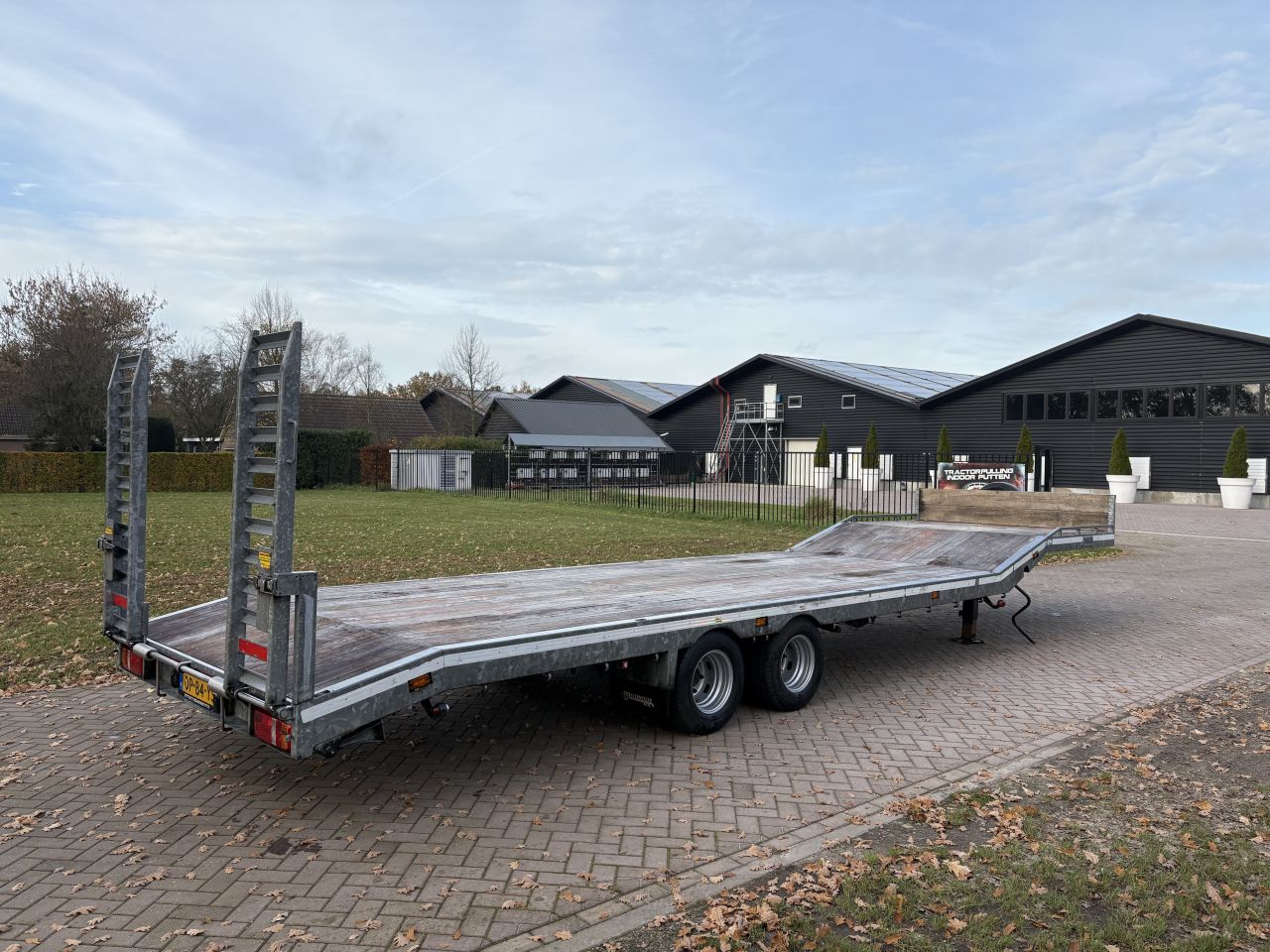 Be oplegger semi dieplader Veldhuizen 10 TON (2.35 BREED
