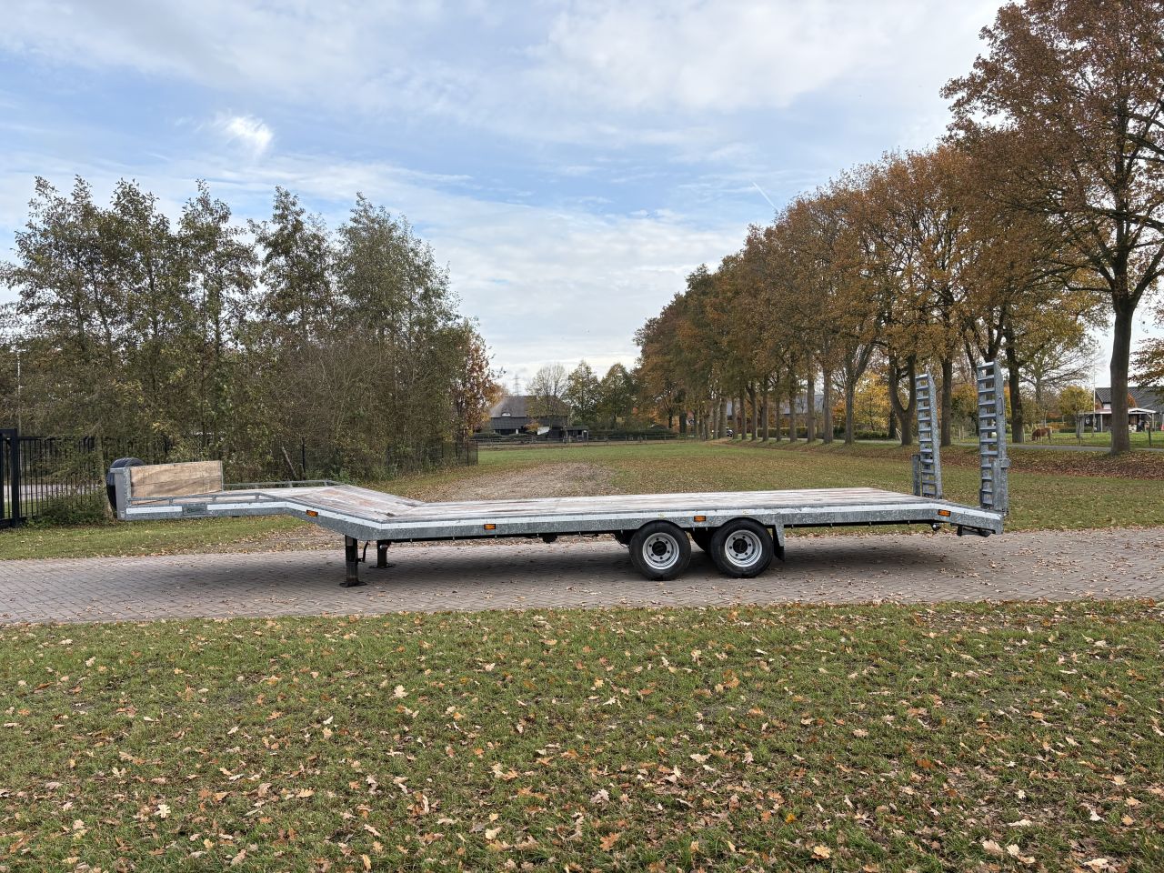 Be oplegger semi dieplader Veldhuizen 10 TON (2.35 BREED