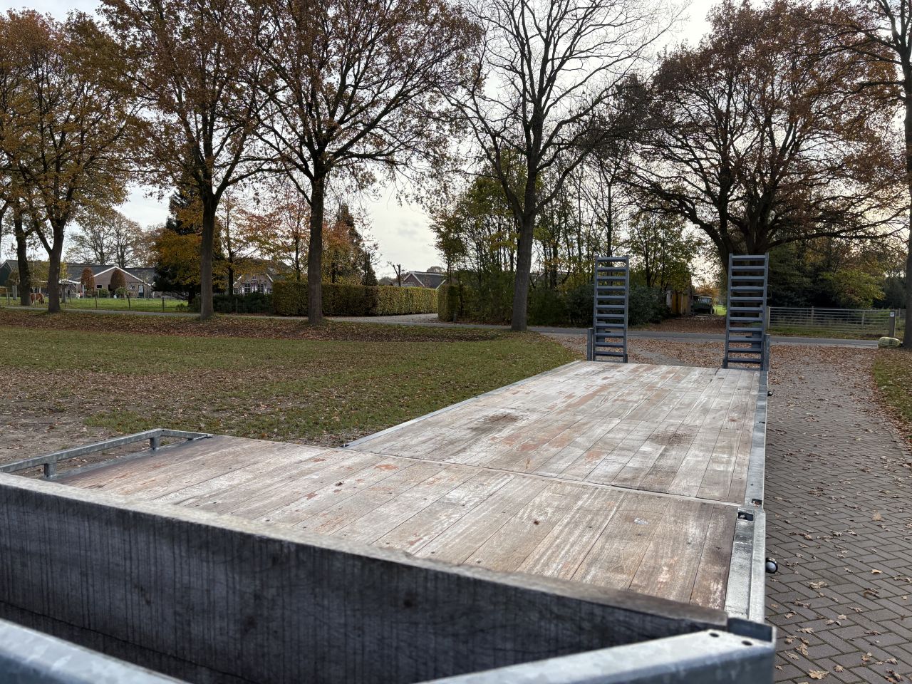 Be oplegger semi dieplader Veldhuizen 10 TON (2.35 BREED