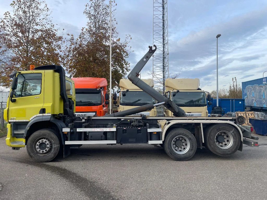 DAF CF 400 VDL 26 T Haaksysteem 6x2 Handgeschakelt Euro 6 !! 10 Banden liftas