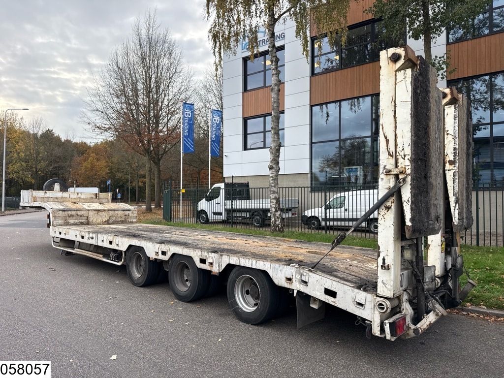 Nicolas Lowbed 48.000 KG, 2,5 mtr + 2x 0,25 mtr