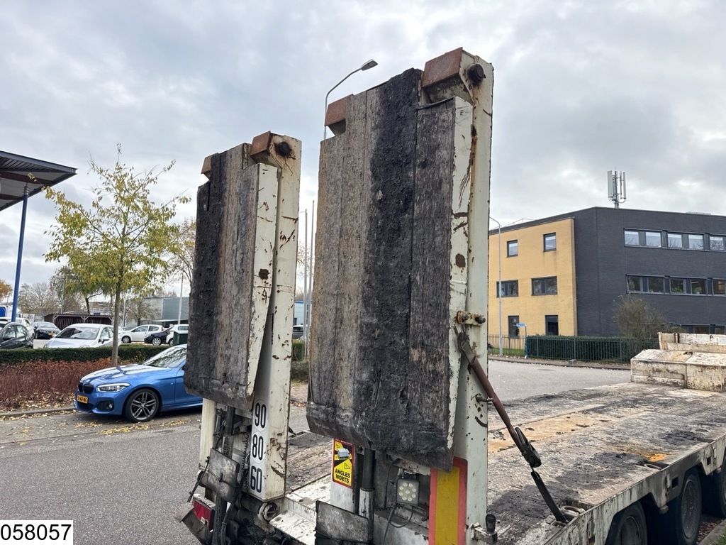 Nicolas Lowbed 48.000 KG, 2,5 mtr + 2x 0,25 mtr