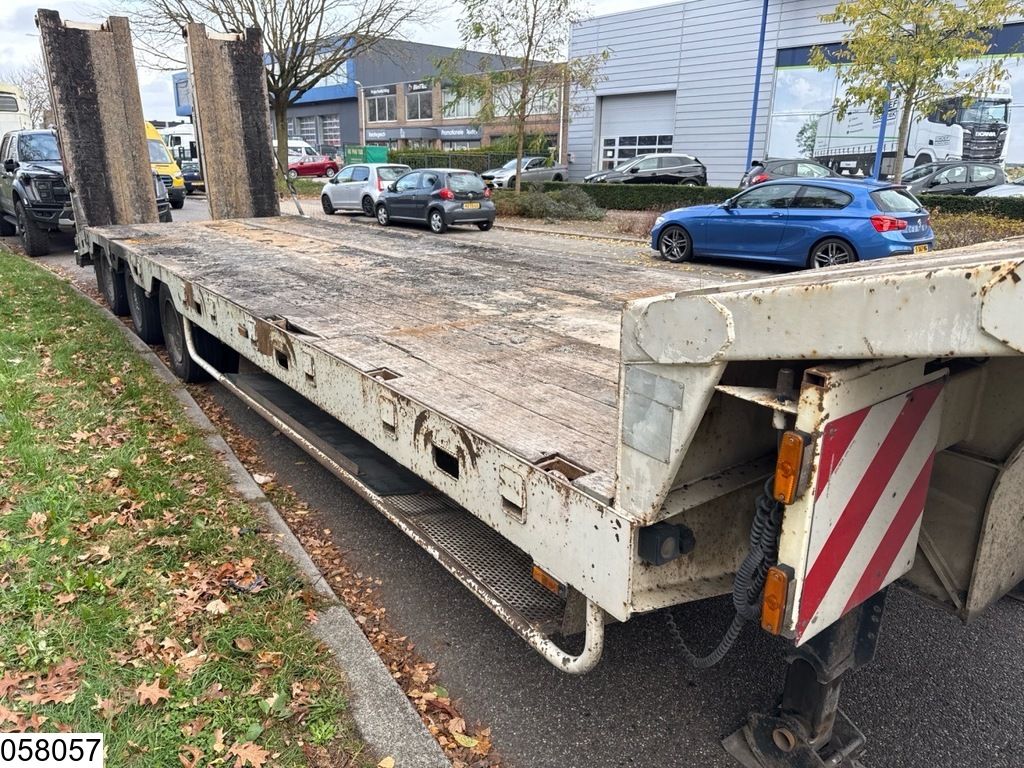 Nicolas Lowbed 48.000 KG, 2,5 mtr + 2x 0,25 mtr