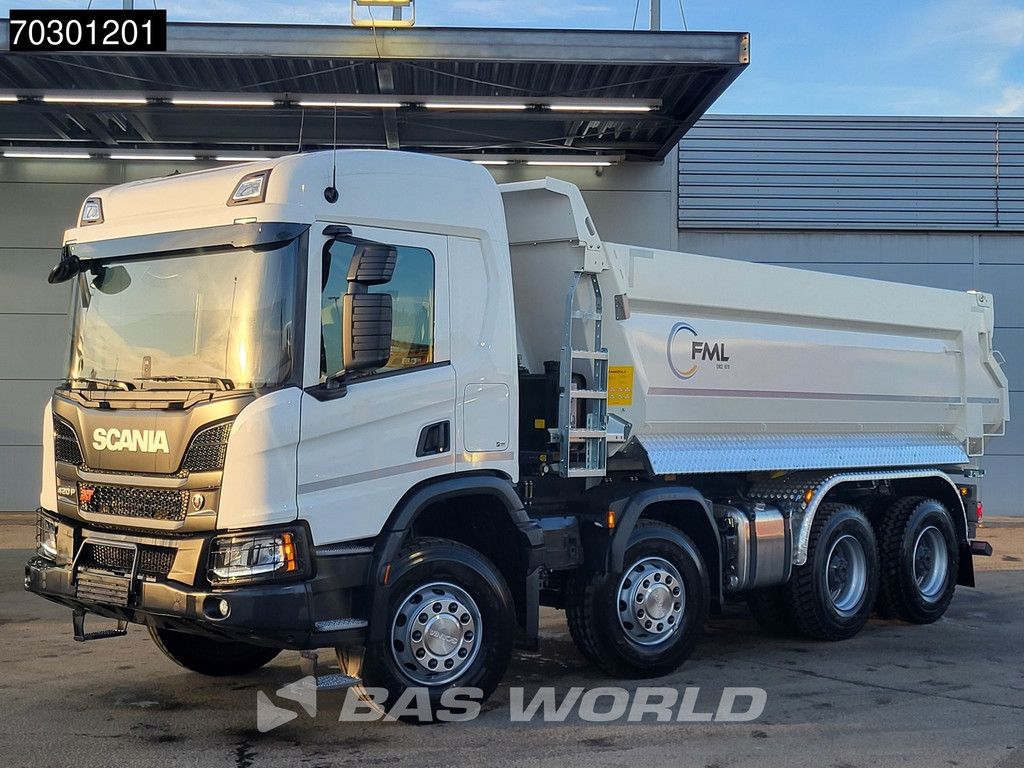 Scania P420 8X4 NEW 18m3 KH Tipper Big-Axle Steelsuspension Automatic Euro 6