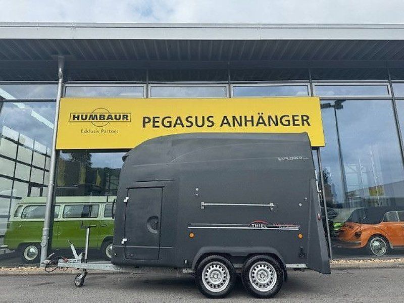 Thiel PLORER 2 Pferdeanhänger 2,4t Vollpoly