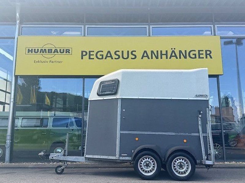 Böckmann Uno 2-Pferde 1,6t Sattelkammer Holz/Poly