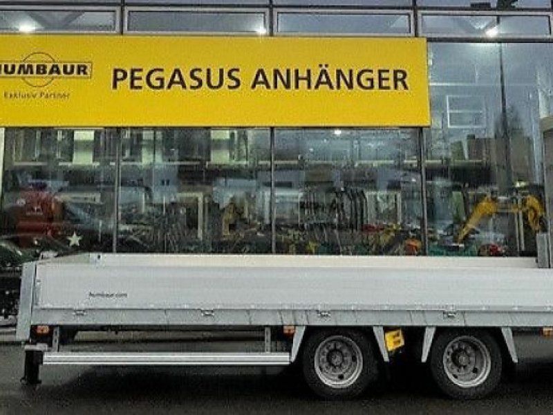 Humbaur HBTZ 136224 NEU Tandem Tieflader Alubordwände