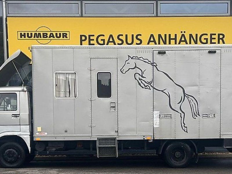 MAN VW 8.153 3 Pferdeer Wohnabteil 7,5t.