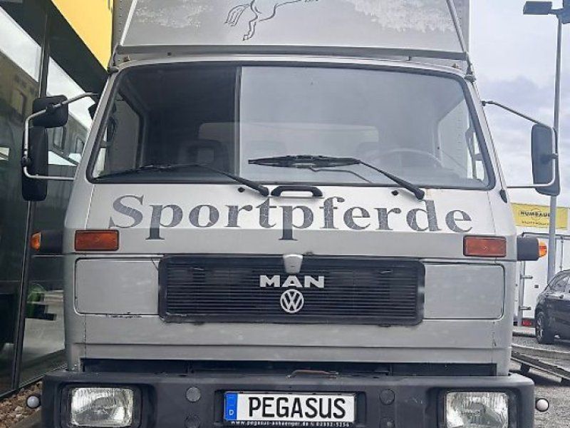 MAN VW 8.153 3 Pferdeer Wohnabteil 7,5t.