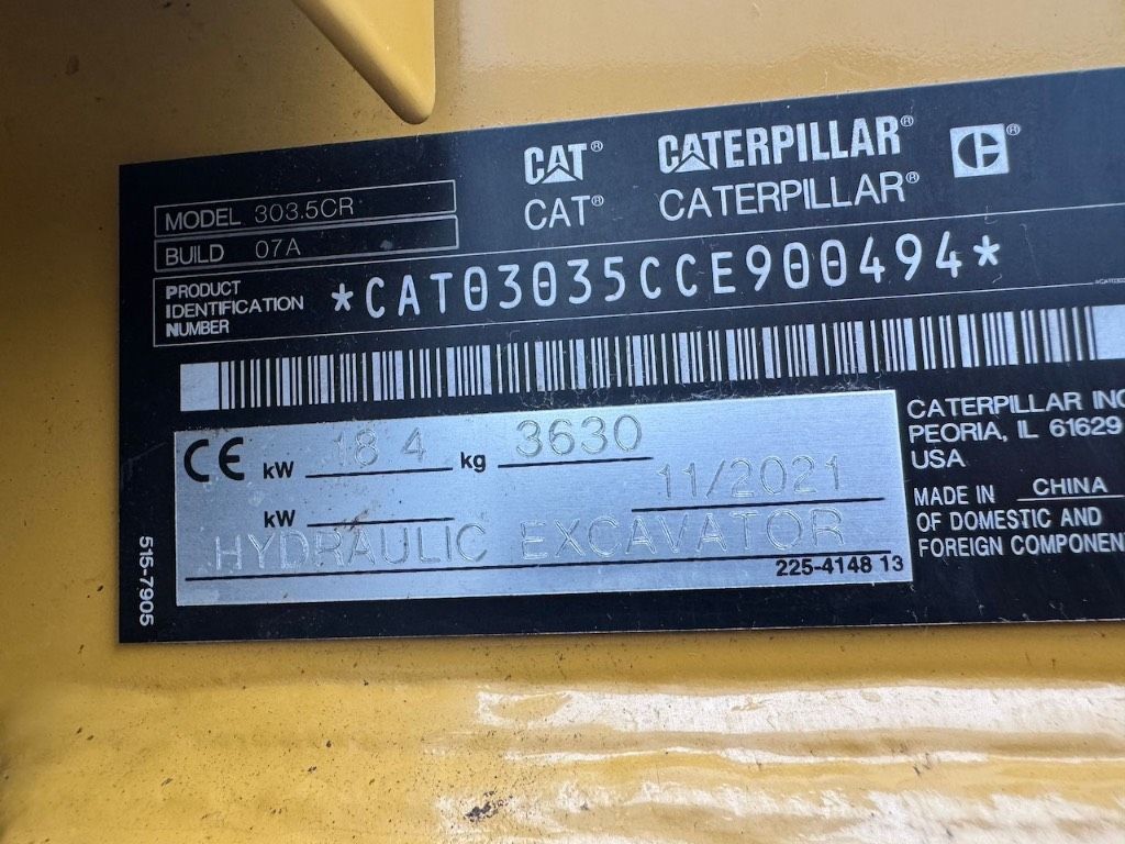 CAT 303.5 CR