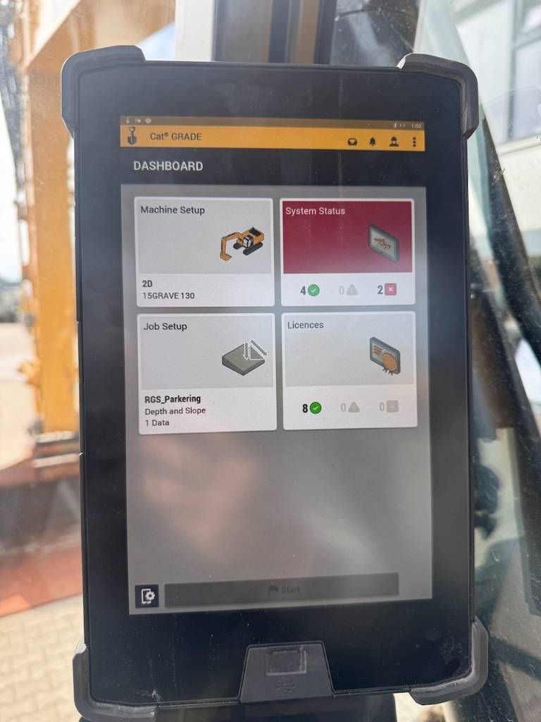 CAT 323 incl. Trimble Earthworks 3D GPS