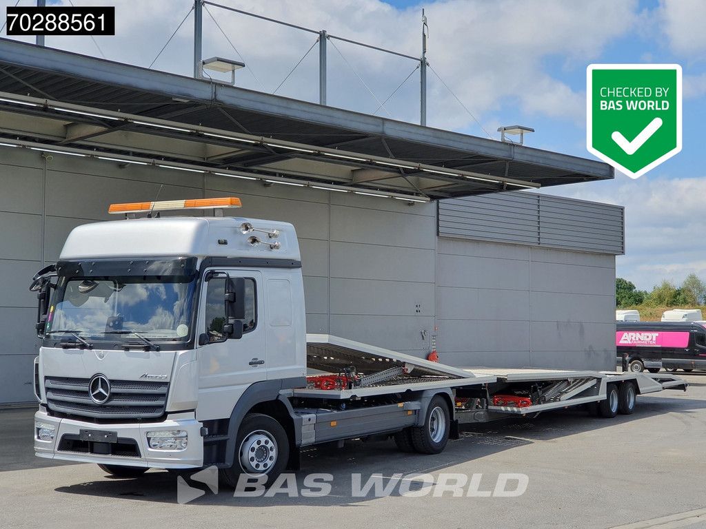 Mercedes Atego 1230 4X2 Kuvvetli car transporter 6 spots Hydrlaulic Winch Automatic