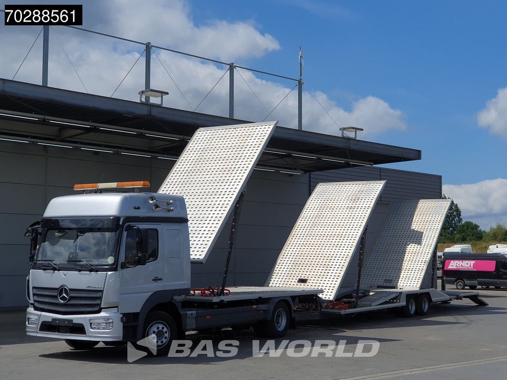 Mercedes Atego 1230 4X2 Kuvvetli car transporter 6 spots Hydrlaulic Winch Automatic