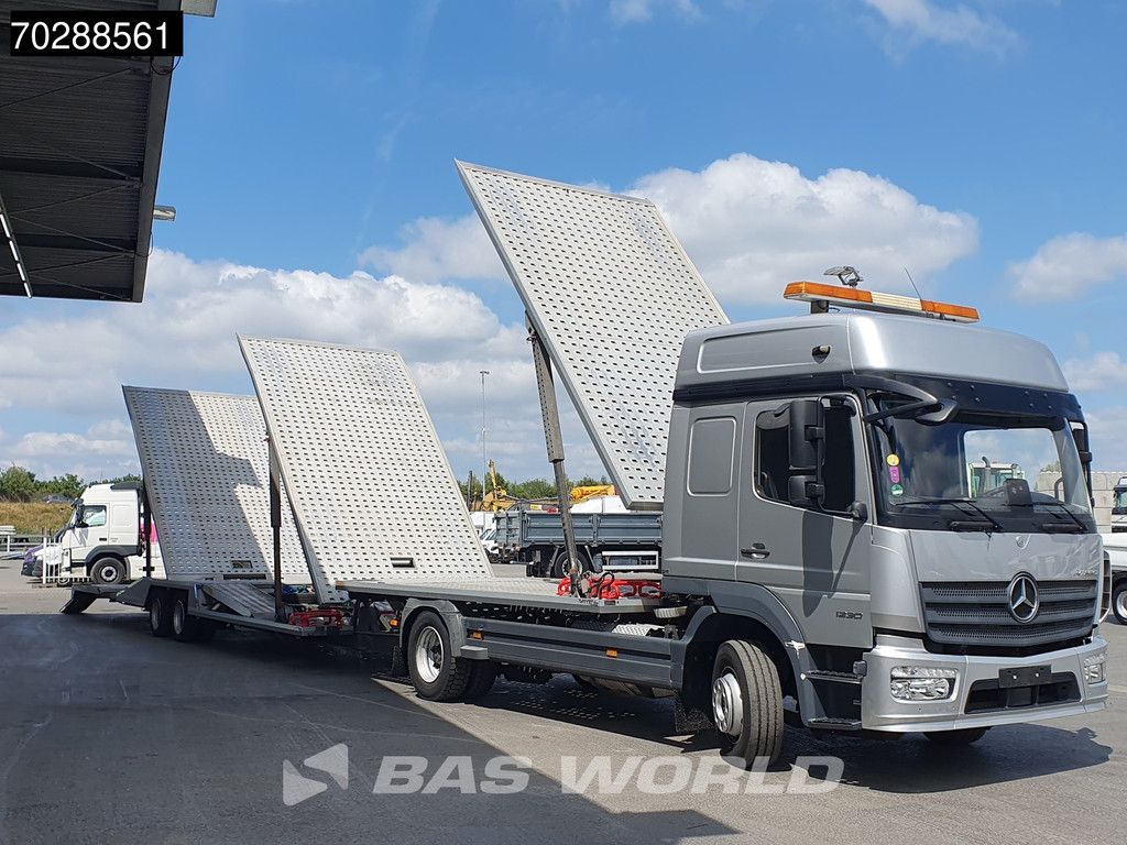 Mercedes Atego 1230 4X2 Kuvvetli car transporter 6 spots Hydrlaulic Winch Automatic