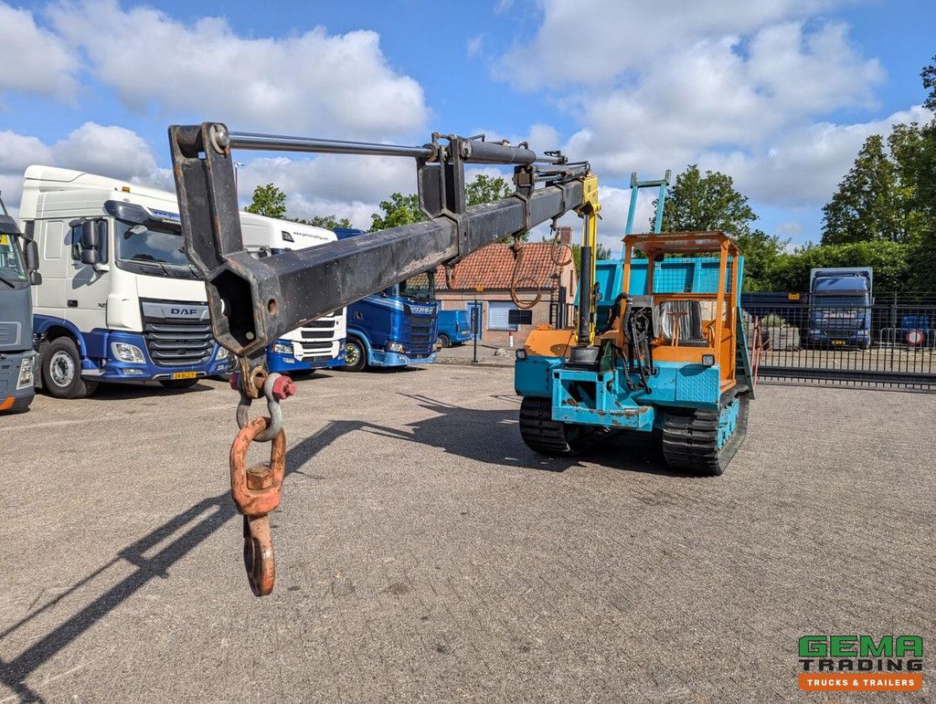 Yanmar YFW45R Tracked Dumper / Tool Carrier Tipper + Atlas TC33C-A29 (CY2014) Crane