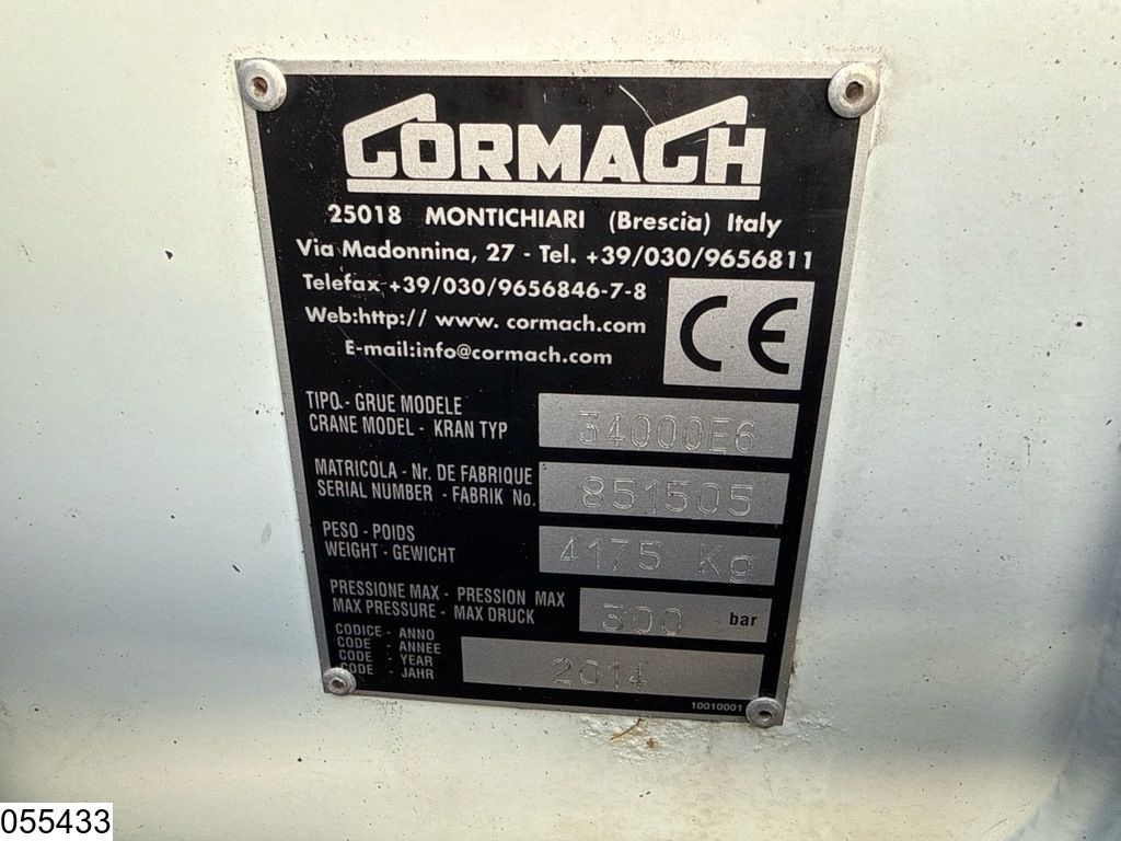 MAN TGX 26 440 6x2. EURO 6, Gormach, Remote, Retarder