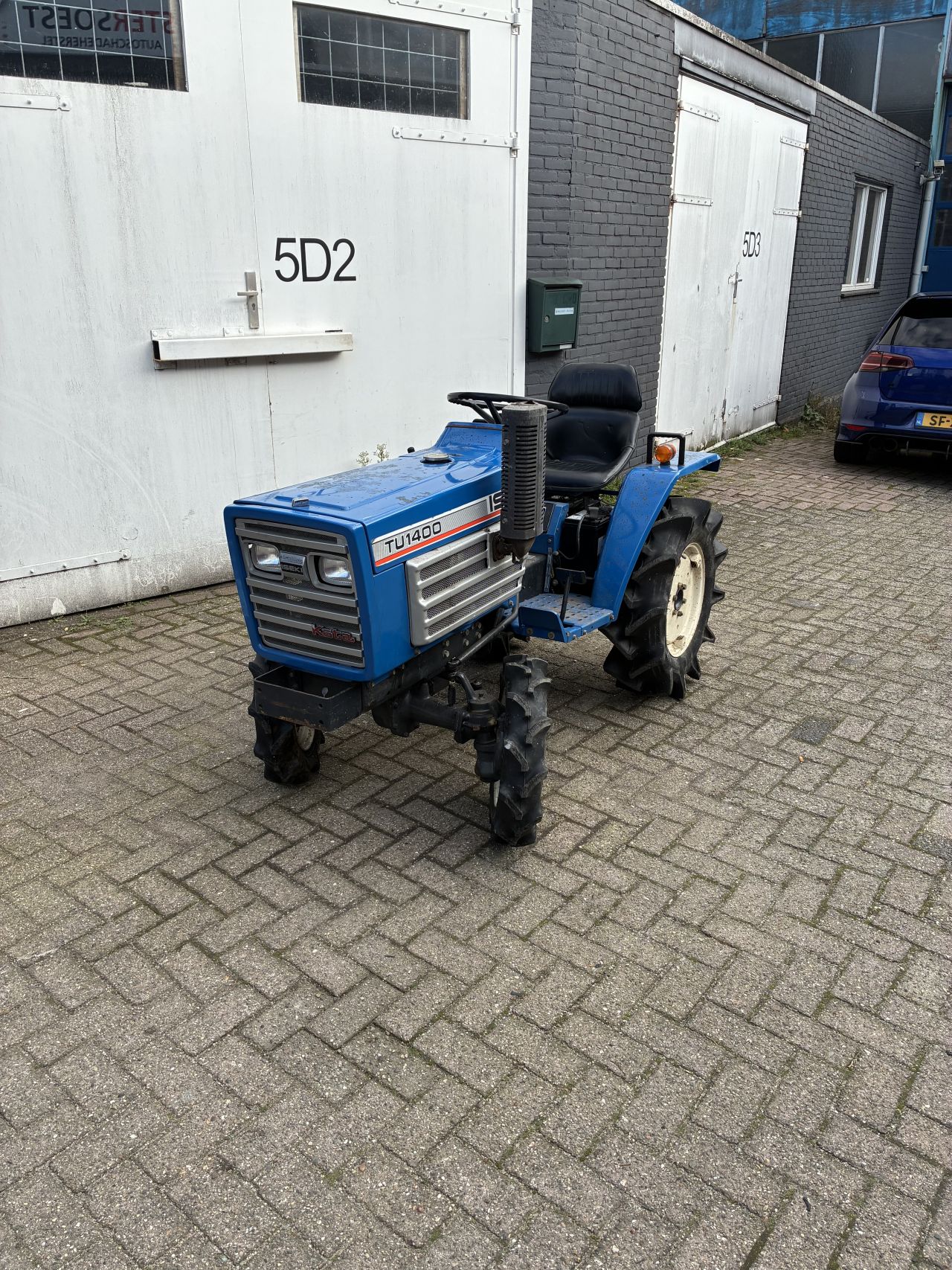 Iseki tu1400 4wd met frees