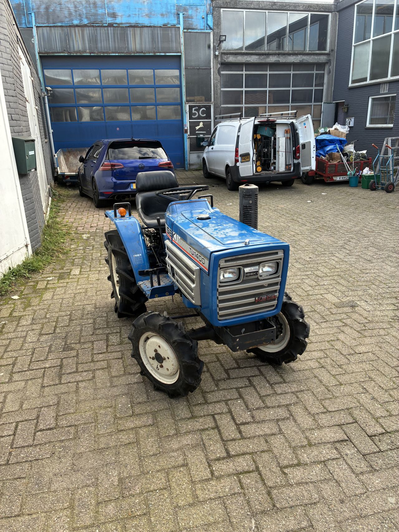 Iseki tu1400 4wd met frees