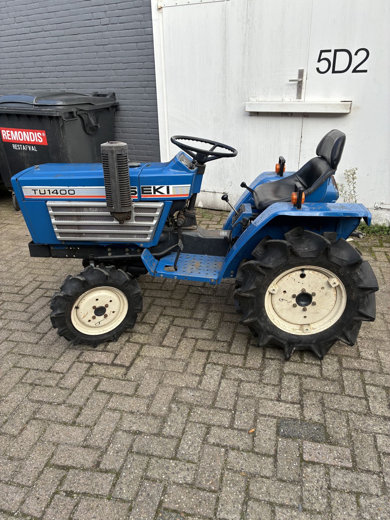 Iseki tu1400 4wd met frees