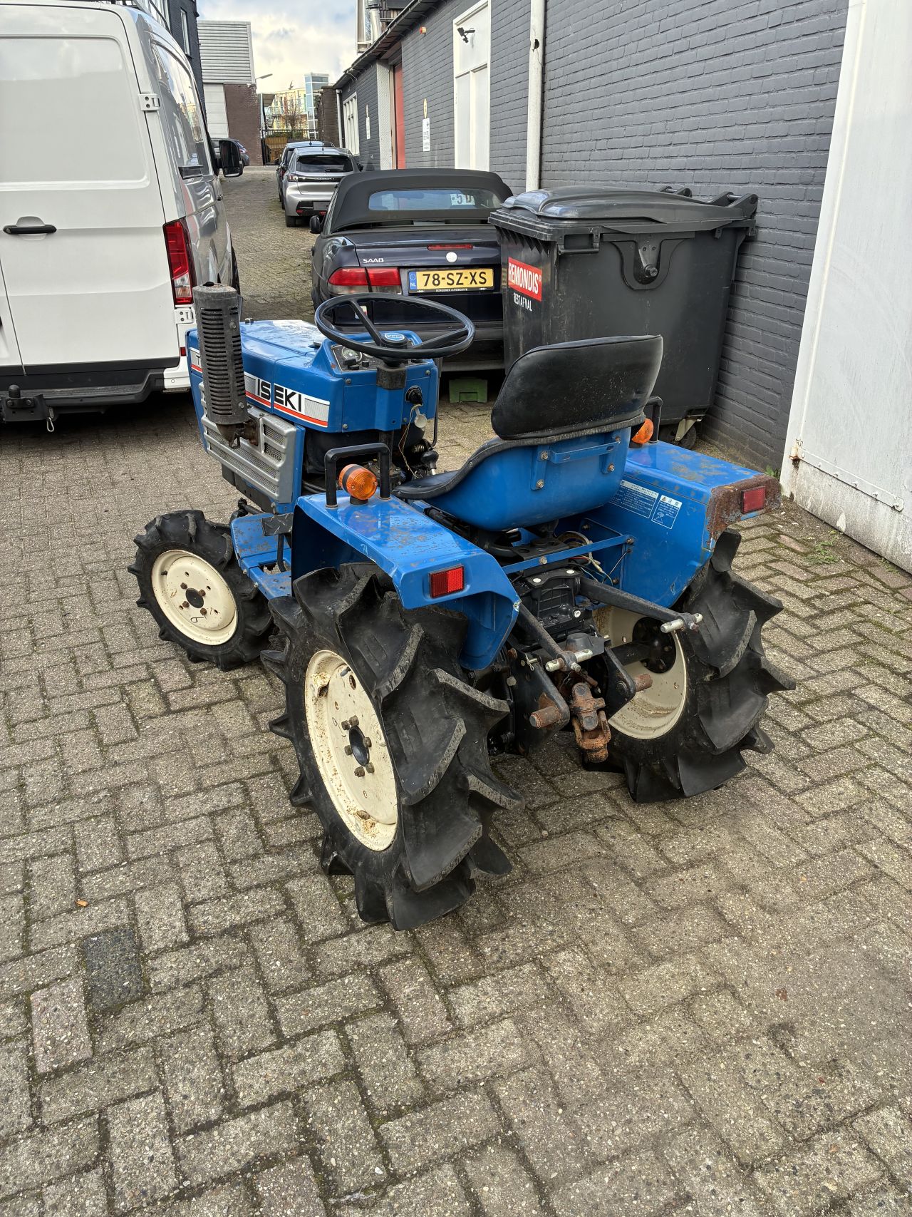 Iseki tu1400 4wd met frees