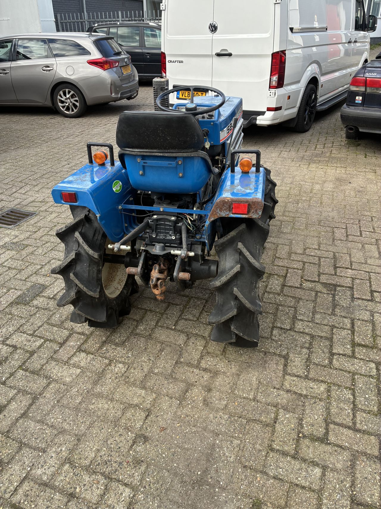 Iseki tu1400 4wd met frees