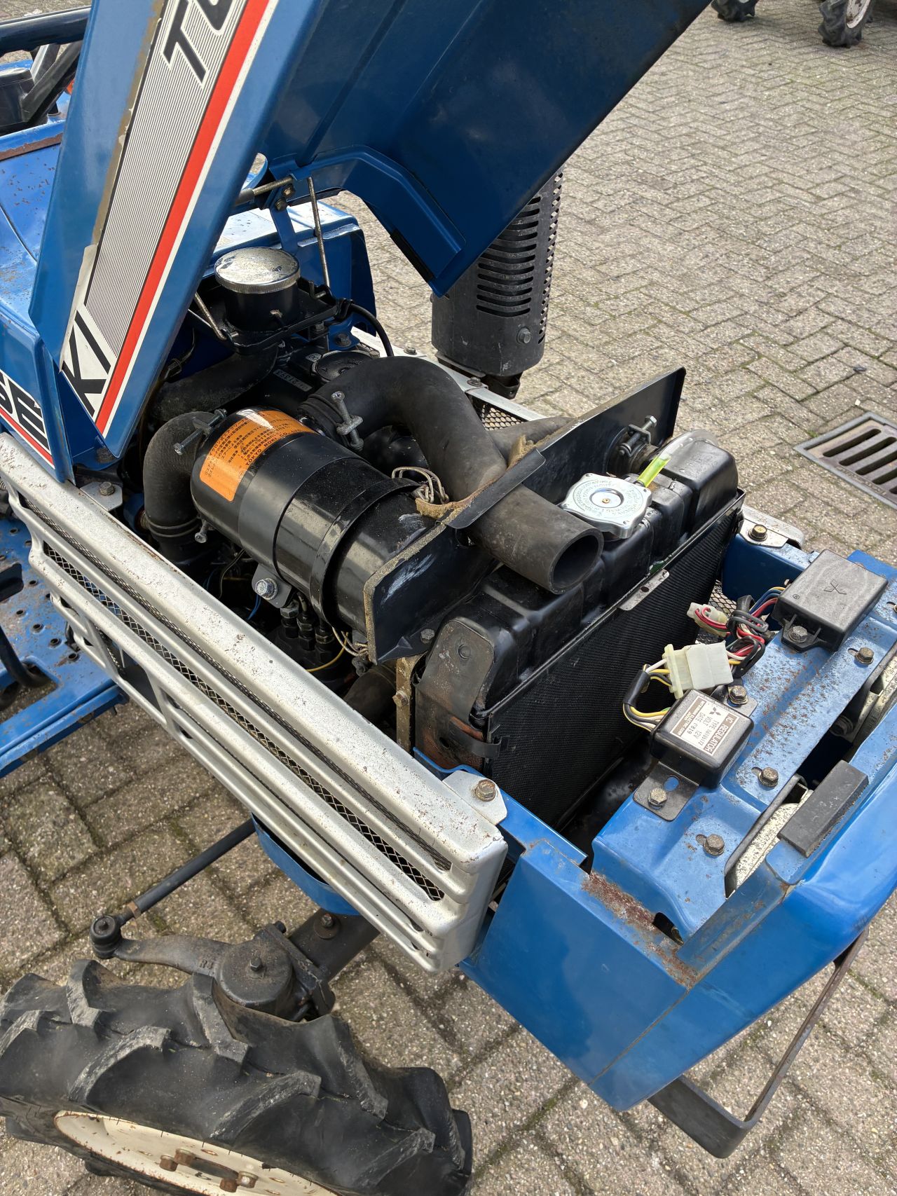 Iseki tu1400 4wd met frees