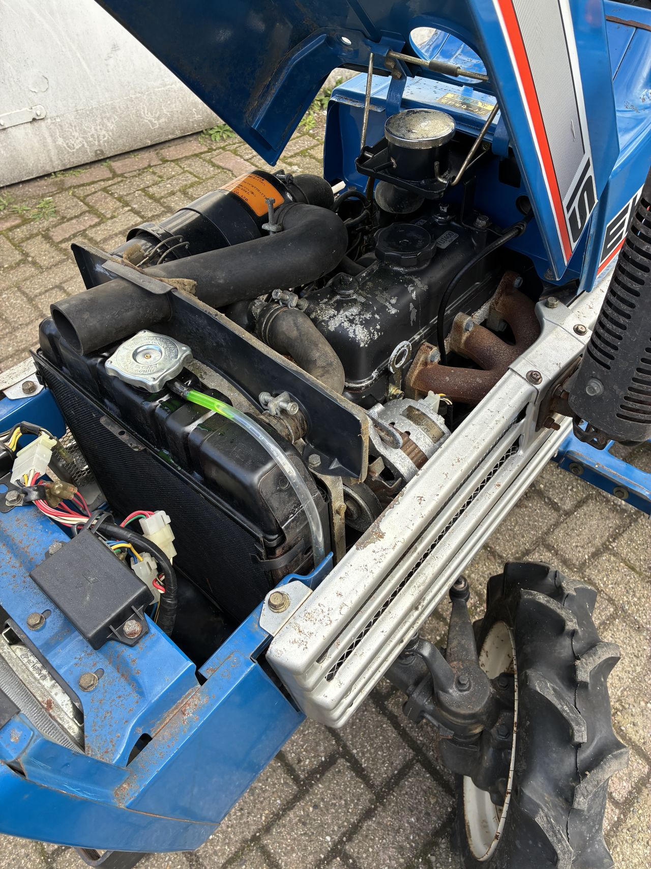 Iseki tu1400 4wd met frees